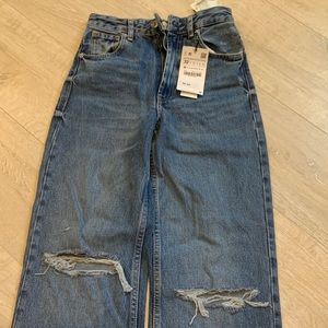 BNWT* Zara wide leg jeans
